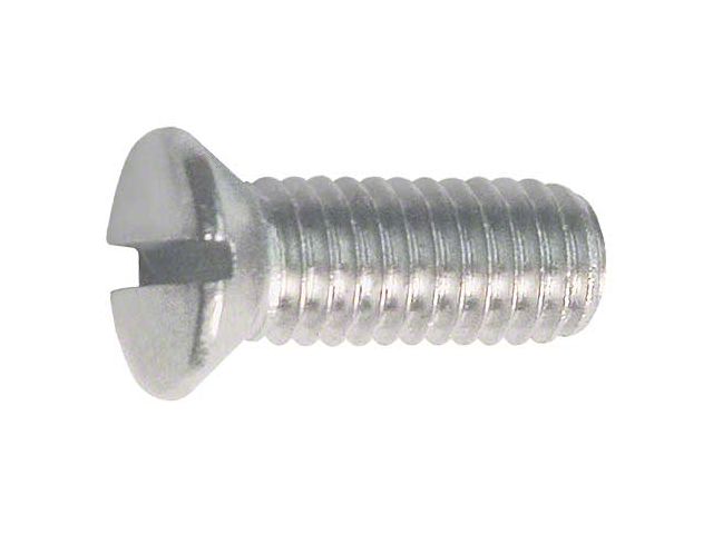 Oval Head Machine Screw - Slotted - 10/32 X 1/2 - 8 Head -Stainless Steel