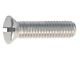 Oval Head Machine Screw - Slotted - 10/32 X 3/4 - 8 Head -Stainless Steel