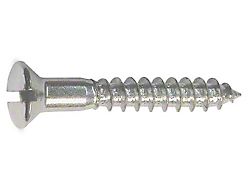 Oval Head Wood Screw - Slotted - 10 X 1-1/4 (1909-1927 Model T)