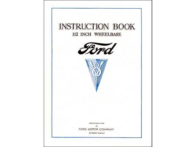 Owner's Manual/Instruction Book - 64 Pages - Ford