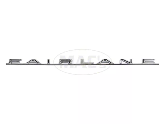 Painted,Plated,55/66 Fairlane Script