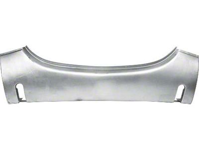 Panel Below Trunk Lid - Die Stamped - No Bumper Slots - Smoothie Look - Ford Coupe