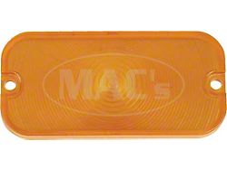 Parking Light Lens - Plastic - Amber