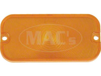 Parking Light Lens - Plastic - Amber