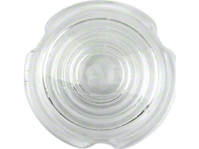 Parking Light Lens - Round - Clear Glass - Ford Passenger