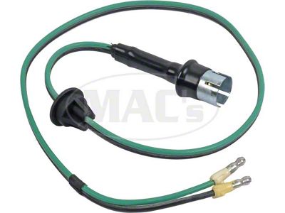 Parking Light Wire and Socket, Left, PVC Wire, 1958 through1959 Ford F-100 through F-250 Pickup Truck (F-100 through F-250)