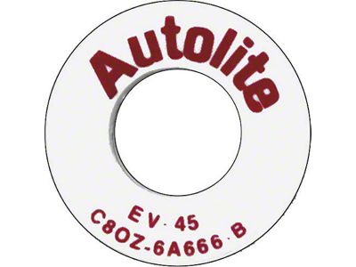 PCV Plastic Plug - EV-45 & C8OZ-6A666-A - 428 Cobra Jet V8