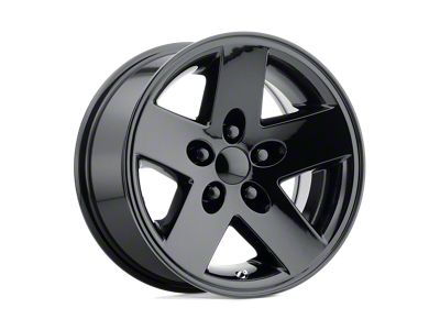 Performance Replicas PR185 Gloss Black Wheel; 16x8; 0mm Offset (64-73 Mustang)