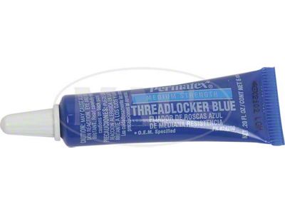 Permatex Blue Thread Locker, .20 Oz. Tube