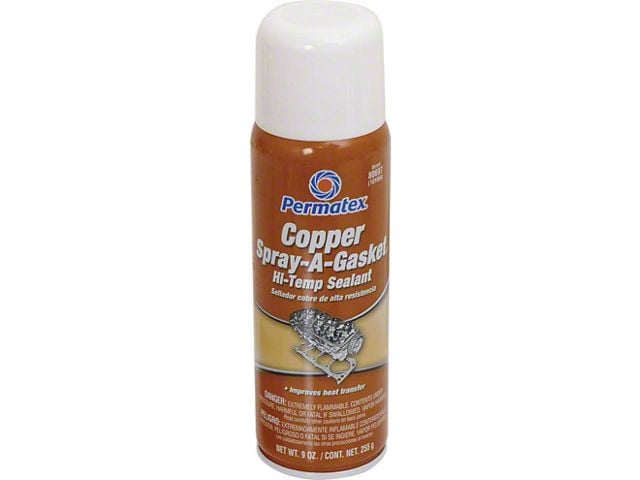 Permatex Copper Spray-A-Gasket Head Gasket Sealant, 9 Oz. Spray Can