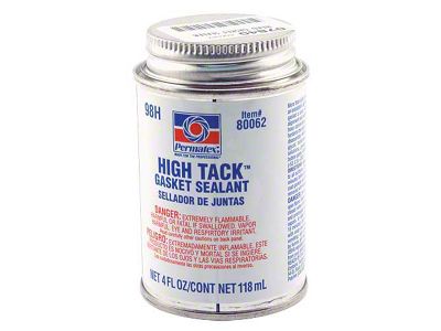 Permatex High Tack All Purpose Gasket Sealant - 4 Oz. Can With Brush In Lid