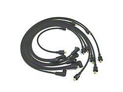 PerTronix Flame-Thrower Spark Plug Wires; Black (67-74 V8 Camaro)