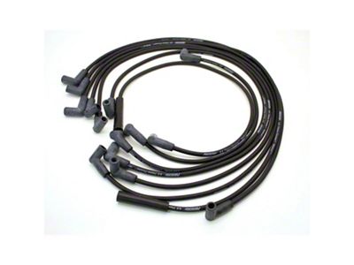 PerTronix Flame-Thrower Spark Plug Wires; Black (81-86 4.4L, 5.0L, 5.7L Camaro)