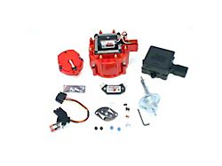 PerTronix Flame-Thrower Distributor HEI III Tune Up Kit with Digital Rev Limiter; Red (81-91 Corvette C3 & C4)
