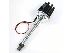 PerTronix Flame-Thrower Electronic Distributor without Vacuum Advance; Female Terminals; Black (57-81 V8 Corvette C1, C2, C3 & C4)