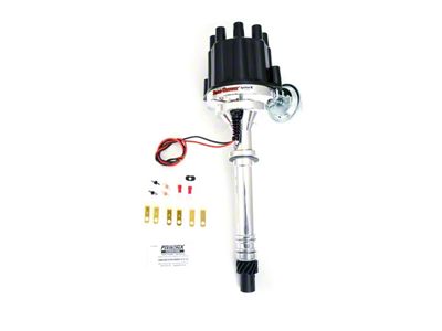 PerTronix Flame-Thrower Electronic Distributor without Vacuum Advance; Female Terminals; Red (57-81 V8 Corvette C1, C2, C3 & C4)