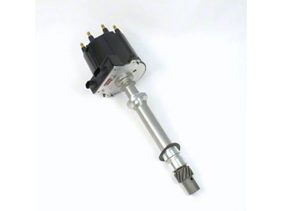 PerTronix Flame-Thrower HEI/EST Distributor; Male Terminals; Black (87-91 Corvette C4)