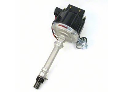 PerTronix Flame-Thrower HEI III Distributor Cast Aluminum with Digital Rev-Limiter; Male Terminals; Black (57-81 V8 Corvette C1, C2, C3 & C4)