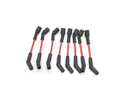 PerTronix Flame-Thrower Spark Plug Wires; 45-Degrees; Red (65-74 Corvette C2 & C3)