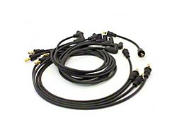 PerTronix Flame-Thrower Spark Plug Wires; Black (57-74 Small Block V8 Corvette C1, C2 & C3)