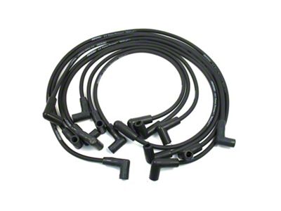 PerTronix Flame-Thrower Spark Plug Wires; Black (1986 Corvette C4)