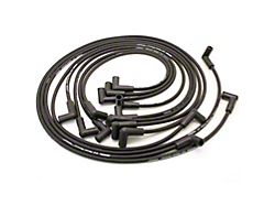 PerTronix Flame-Thrower Spark Plug Wires; Black (74-84 350 V8 Corvette C3 & C4)