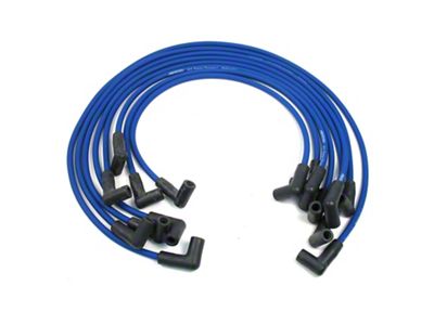 PerTronix Flame-Thrower Spark Plug Wires; Blue (1986 Corvette C4)
