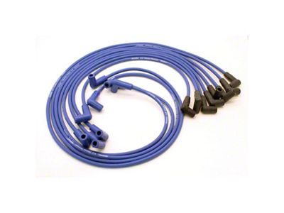 PerTronix Flame-Thrower Spark Plug Wires; Blue (74-84 Corvette C3 & C4)