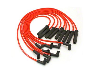 PerTronix Flame-Thrower Spark Plug Wires; Red (1974 454 V8 Corvette C3)