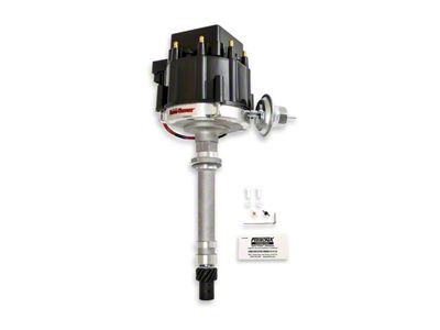 PerTronix Flame-Thrower HEI/EST Distributor; Male Terminals; Blue (75-92 Small Block V8 Camaro)