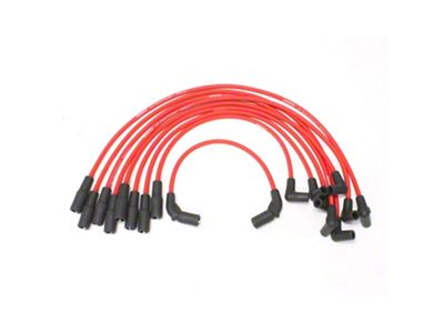 PerTronix Flame-Thrower Spark Plug Wires; Red (1996 Corvette C4)