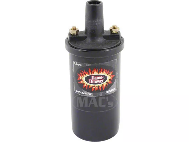 Flame Thrower Coil / Black/ 1.5/ V-8 Engines