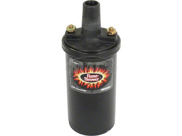 Pertronix Ignitor Hi-Performance Coil, Epoxy Filled, Black, 40,000 Volts, 1.5 Ohms Resistance