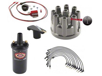 Ignitor II IgnitionKit-Black Coil For Ford V8