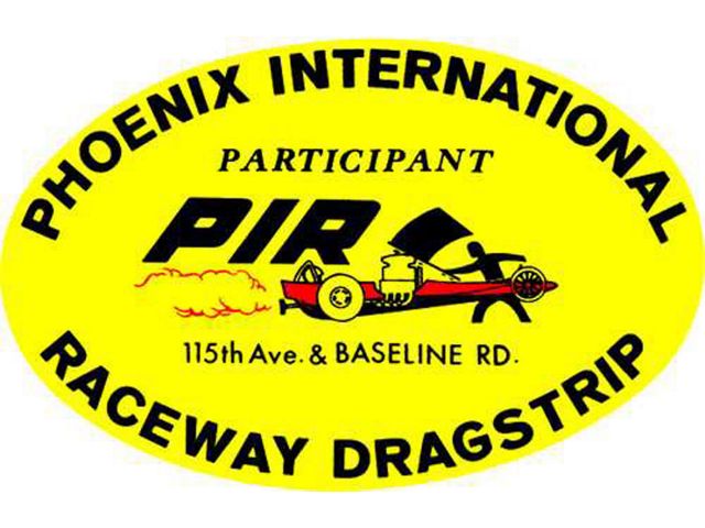 Phoenix International Dragstrip Decal