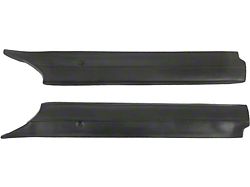 Pillar Post Moldings, Black, Fairlane & Ranchero, 1967
