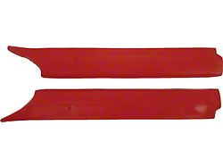 Pillar Post Moldings, Red (1967 Fairlane)