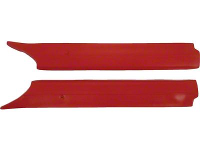 Pillar Post Moldings, Red, Fairlane & Ranchero, 1967