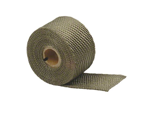 Pipe Wrap & Locking Ties Kit - Titanium - 2 in x 25 ft