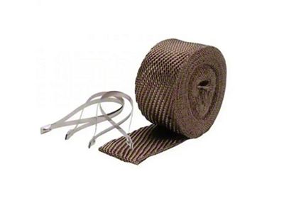 Pipe Wrap & Locking Ties Kit - Titanium - 2 in x 25 ft