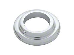 Pivot Shaft Bezel, Polished Aluminum, 1953-1960