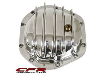 Polished Aluminum Dana 44 Differential Cover, 10-Bolt