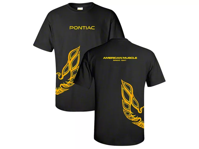 Pontiac American Muscle Since 1967 T-shirt, Black