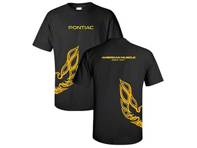 Pontiac American Muscle Since 1967 T-shirt, Black