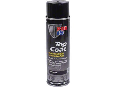 POR-Brand Paint - BlackCote - Gloss Black - 14 Oz. Spray Can