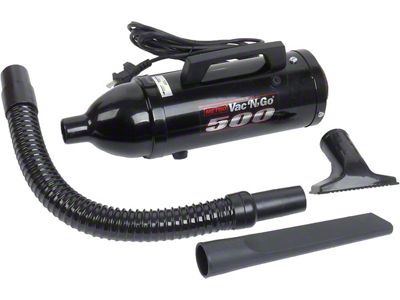 Portable Detailing Vacuum, Black