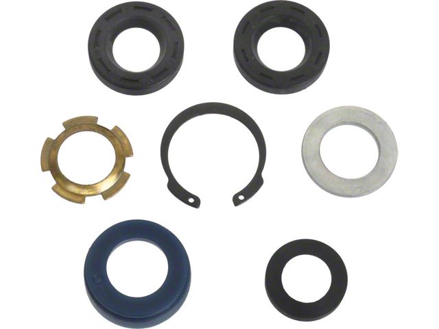 Power Cylinder Rod End Seal Kit - 7 Pieces - Ford & Mercury