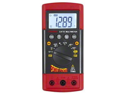 Power Probe CAT-IV 600V Digital Multlmeter