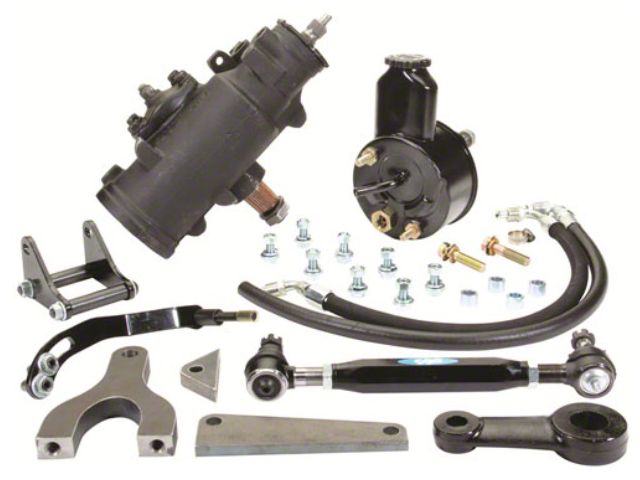Power Steering Conversion Kt,Quick Ratio,Stock Ht 47-54