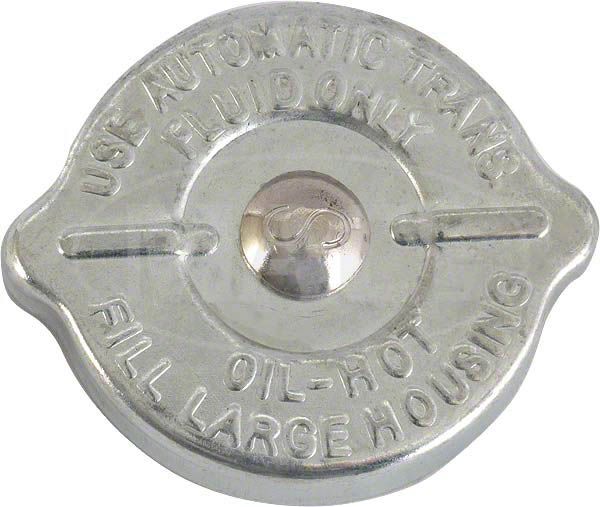 Ecklers Power Steering Pump Cap Without Dipstick/ Zinc Plate